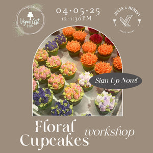 Floral Cupcakes Workshop